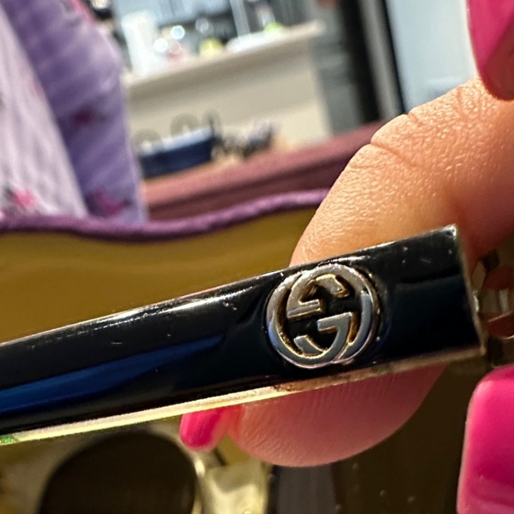 Gucci AuthenticBlack and Brown Sunglasses - Picture 2 of 5